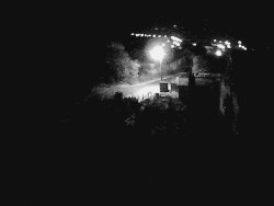 Vjezd do obce ze severu