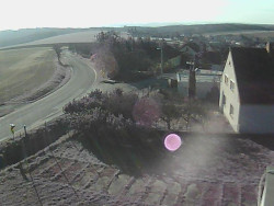 Vjezd do obce ze severu