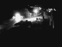 Vjezd do obce ze severu