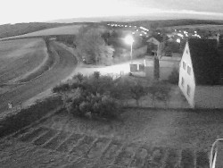 Vjezd do obce ze severu