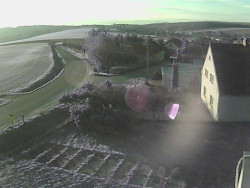 Vjezd do obce ze severu