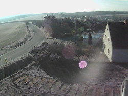 Vjezd do obce ze severu