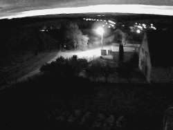 Vjezd do obce ze severu