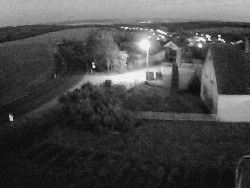 Vjezd do obce ze severu