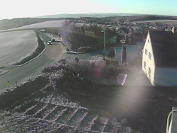 Vjezd do obce ze severu