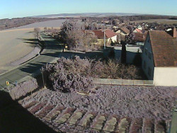 Vjezd do obce ze severu