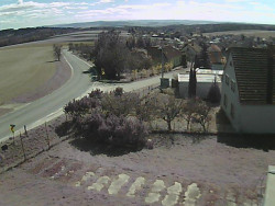 Vjezd do obce ze severu