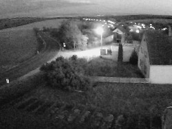 Vjezd do obce ze severu