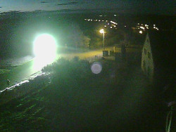 Vjezd do obce ze severu