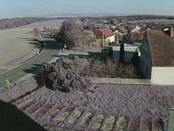 Vjezd do obce ze severu