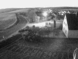 Vjezd do obce ze severu