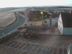 Vjezd do obce ze severu