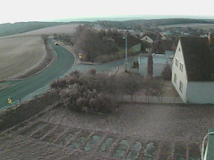 Obec Ježkovice - Vjezd do obce ze severu - 10.4.2026 v 06:00 Obec Ježkovice - Vjezd do obce ze severu - 10.4.2026 v 06:00