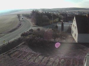 Obec Ježkovice - Vjezd do obce ze severu - 10.4.2026 v 08:00 Obec Ježkovice - Vjezd do obce ze severu - 10.4.2026 v 08:00