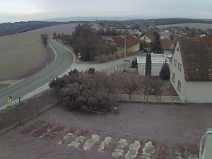 Obec Ježkovice - Vjezd do obce ze severu - 10.4.2026 v 18:00 Obec Ježkovice - Vjezd do obce ze severu - 10.4.2026 v 18:00