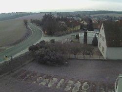 Vjezd do obce ze severu