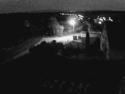 Vjezd do obce ze severu