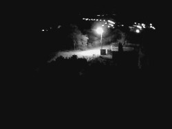 Vjezd do obce ze severu