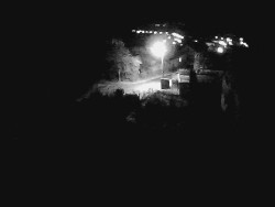 Vjezd do obce ze severu