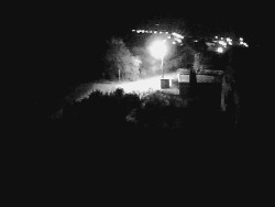 Vjezd do obce ze severu