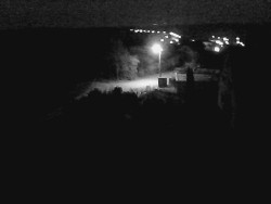 Vjezd do obce ze severu