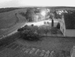 Vjezd do obce ze severu