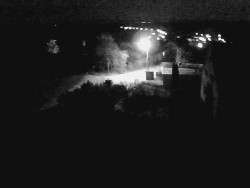 Vjezd do obce ze severu