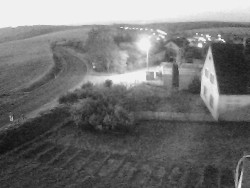 Vjezd do obce ze severu