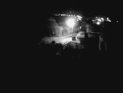 Vjezd do obce ze severu