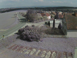 Vjezd do obce ze severu