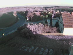 Vjezd do obce ze severu