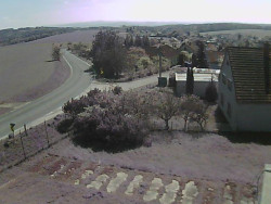 Vjezd do obce ze severu