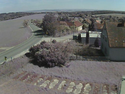 Vjezd do obce ze severu