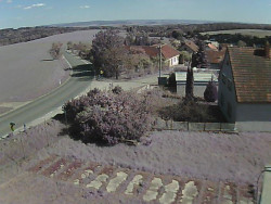 Vjezd do obce ze severu