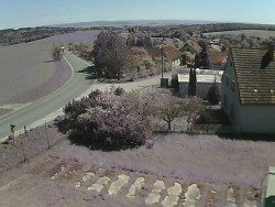 Vjezd do obce ze severu