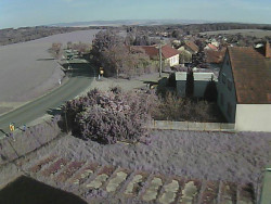 Vjezd do obce ze severu