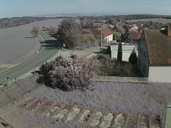 Vjezd do obce ze severu