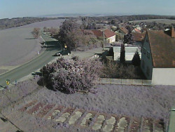 Vjezd do obce ze severu