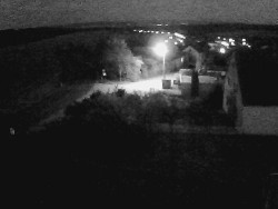 Vjezd do obce ze severu