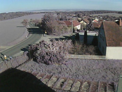 Vjezd do obce ze severu