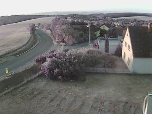 Obec Ježkovice - Vjezd do obce ze severu - 27.5.2026 v 05:30 Obec Ježkovice - Vjezd do obce ze severu - 27.5.2026 v 05:30