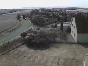 Obec Ježkovice - Vjezd do obce ze severu - 27.5.2026 v 09:30 Obec Ježkovice - Vjezd do obce ze severu - 27.5.2026 v 09:30
