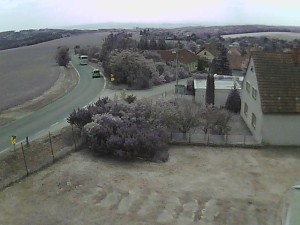 Obec Ježkovice - Vjezd do obce ze severu - 27.5.2026 v 11:30 Obec Ježkovice - Vjezd do obce ze severu - 27.5.2026 v 11:30