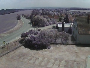 Obec Ježkovice - Vjezd do obce ze severu - 27.5.2026 v 12:15 Obec Ježkovice - Vjezd do obce ze severu - 27.5.2026 v 12:15