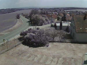 Obec Ježkovice - Vjezd do obce ze severu - 27.5.2026 v 13:15 Obec Ježkovice - Vjezd do obce ze severu - 27.5.2026 v 13:15