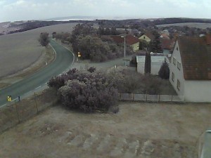 Obec Ježkovice - Vjezd do obce ze severu - 27.5.2026 v 15:15 Obec Ježkovice - Vjezd do obce ze severu - 27.5.2026 v 15:15