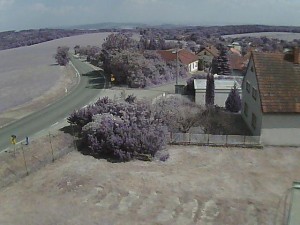 Obec Ježkovice - Vjezd do obce ze severu - 27.5.2026 v 15:30 Obec Ježkovice - Vjezd do obce ze severu - 27.5.2026 v 15:30