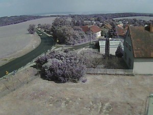 Obec Ježkovice - Vjezd do obce ze severu - 27.5.2026 v 16:00 Obec Ježkovice - Vjezd do obce ze severu - 27.5.2026 v 16:00