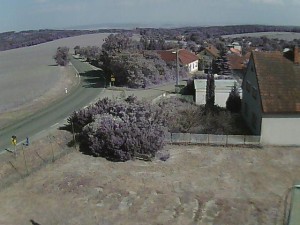 Obec Ježkovice - Vjezd do obce ze severu - 27.5.2026 v 16:30 Obec Ježkovice - Vjezd do obce ze severu - 27.5.2026 v 16:30