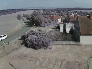 Obec Ježkovice - Vjezd do obce ze severu - 27.5.2026 v 16:45 Obec Ježkovice - Vjezd do obce ze severu - 27.5.2026 v 16:45